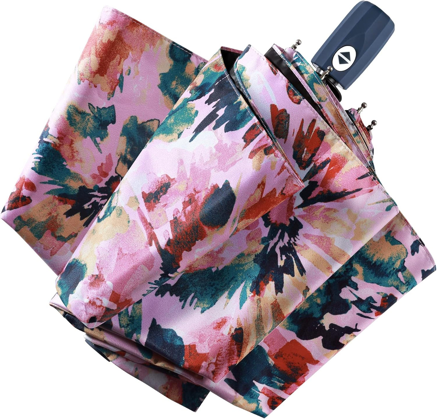 FDJASGY UV Sun Umbrella Compact Folding Travel Umbrella Auto Open Close Compact Folding Rain