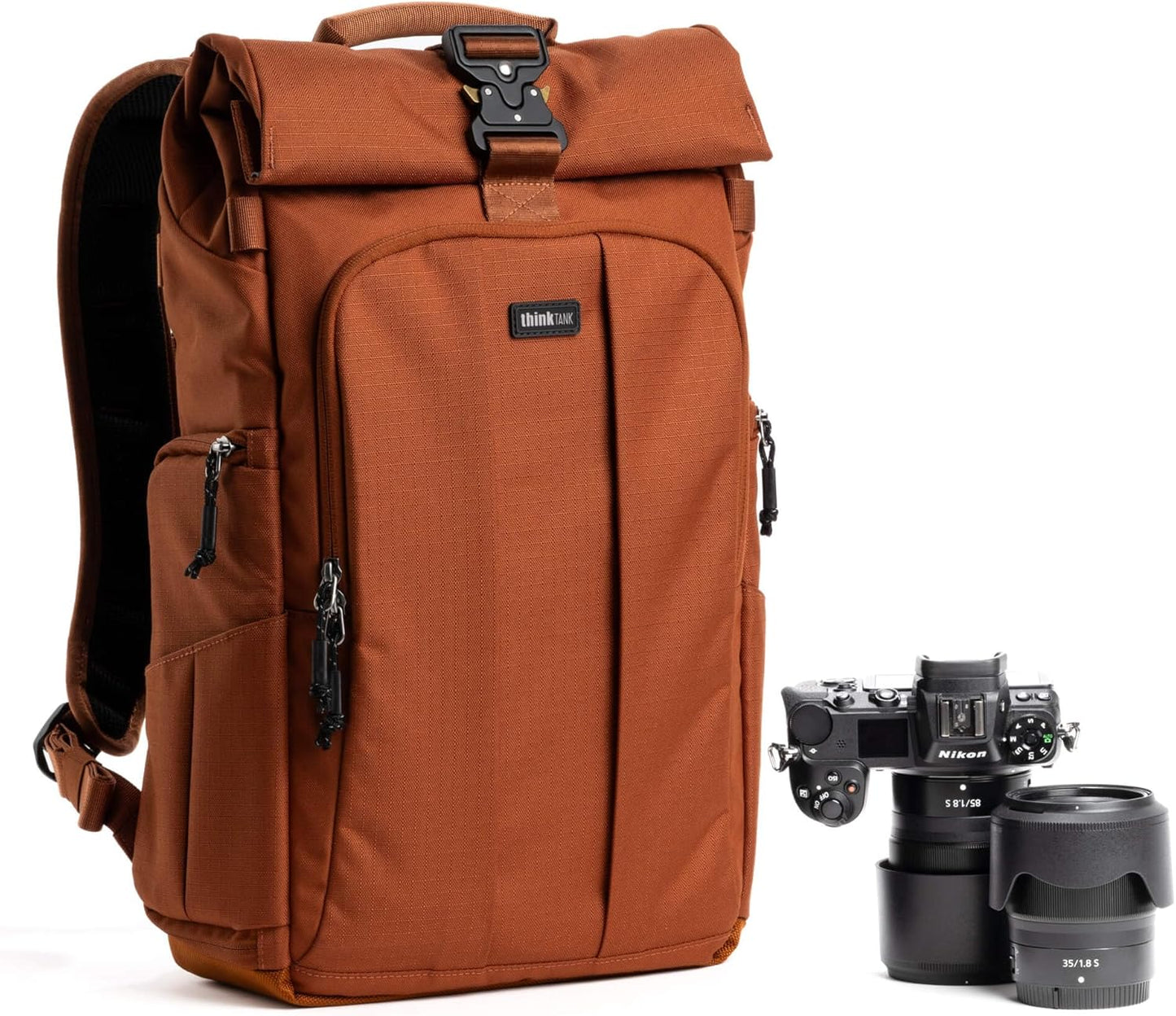 Think Tank FocusPoint 22L RollTop Camera Backpack - Urban Rust