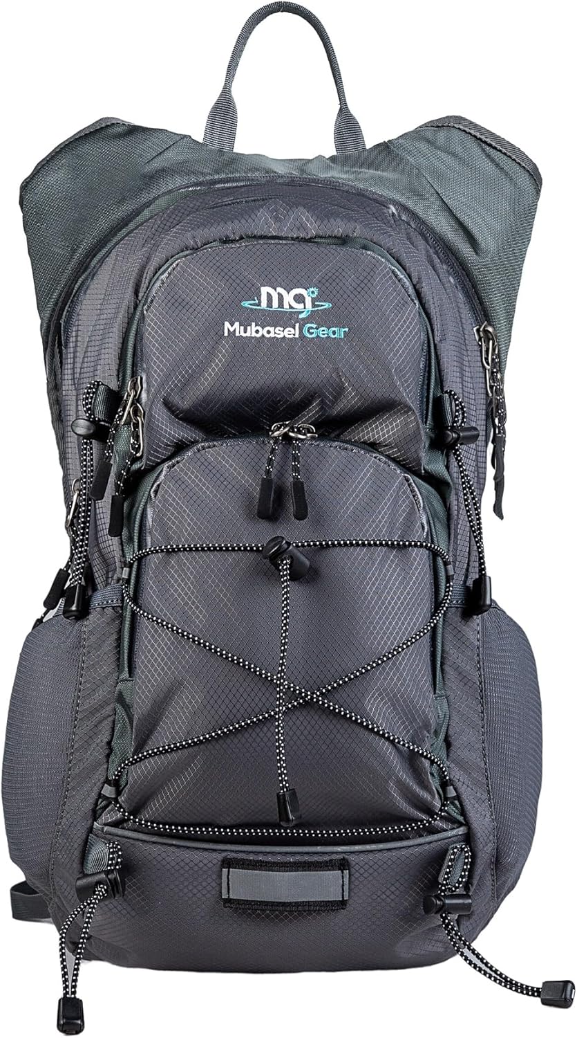 Insulated Hydration Backpack Pack with 2L Water Bladder Lightweight 22L Hiking Backpack Bag for