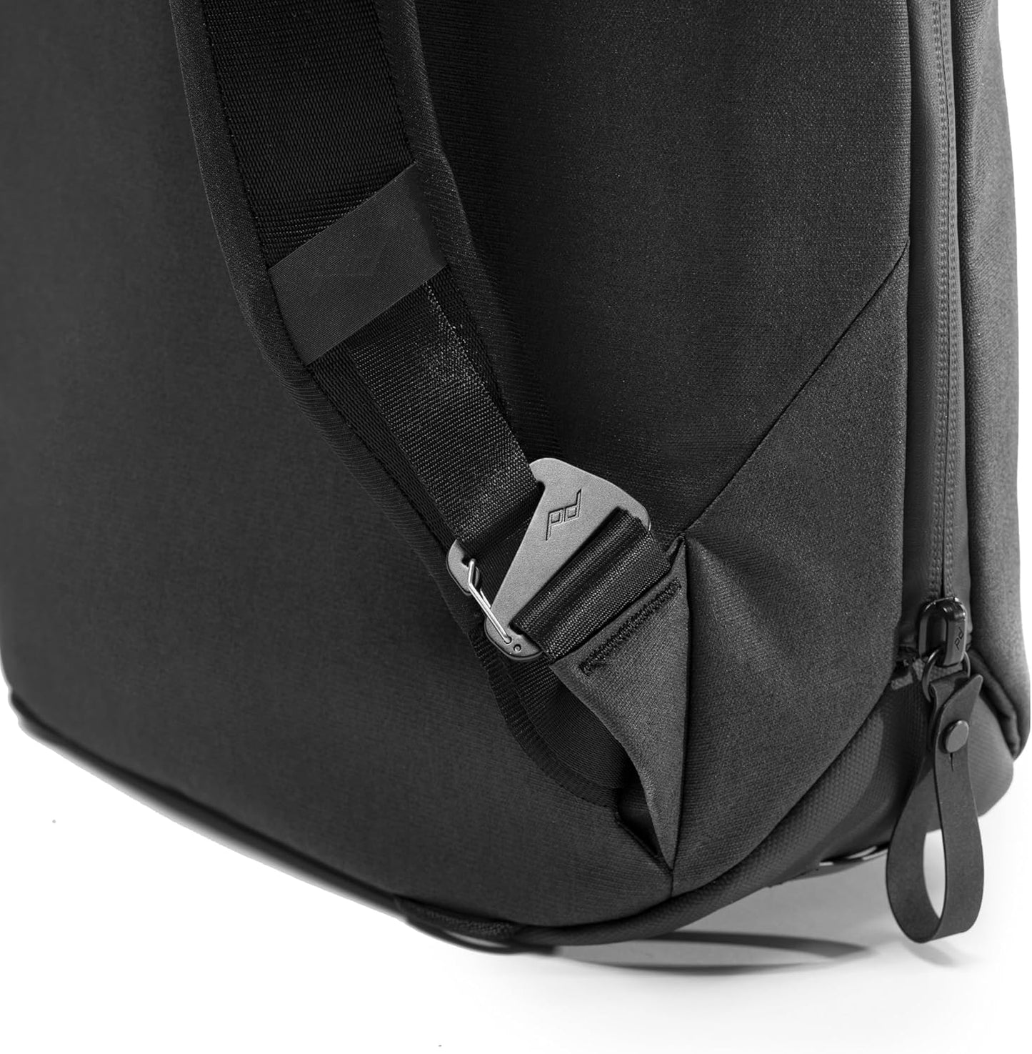 Peak Design Everyday Totepack 20L, Black, Weatherproof Shell, Top and Side Access, FlexFold Dividers, Laptop Sleeve, Internal Pockets, Backpack or Hand Carry, Versatile Tote Bag for Women and Men