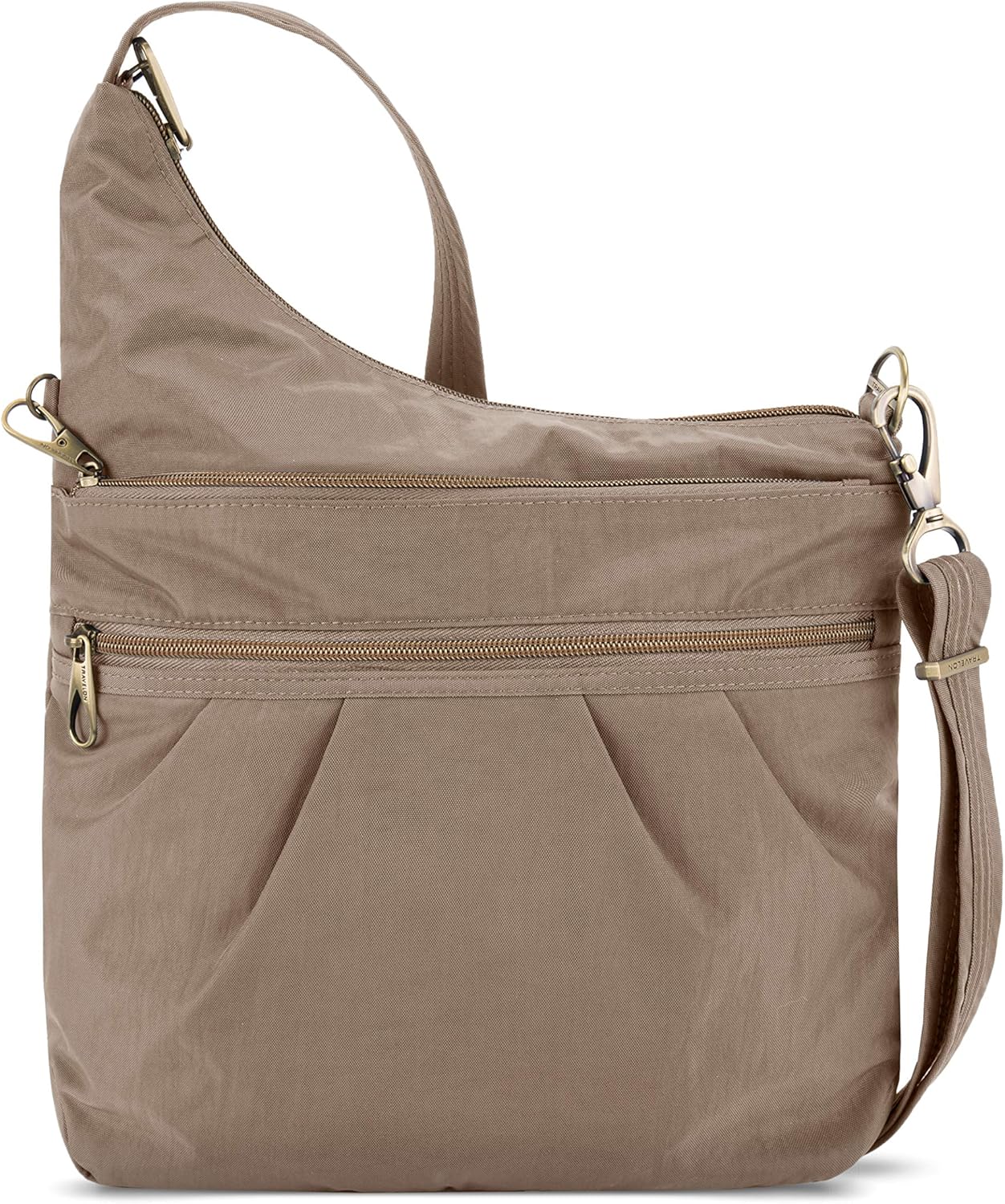 Travelon Anti-Theft Signature 3 Compartment Crossbody Bag