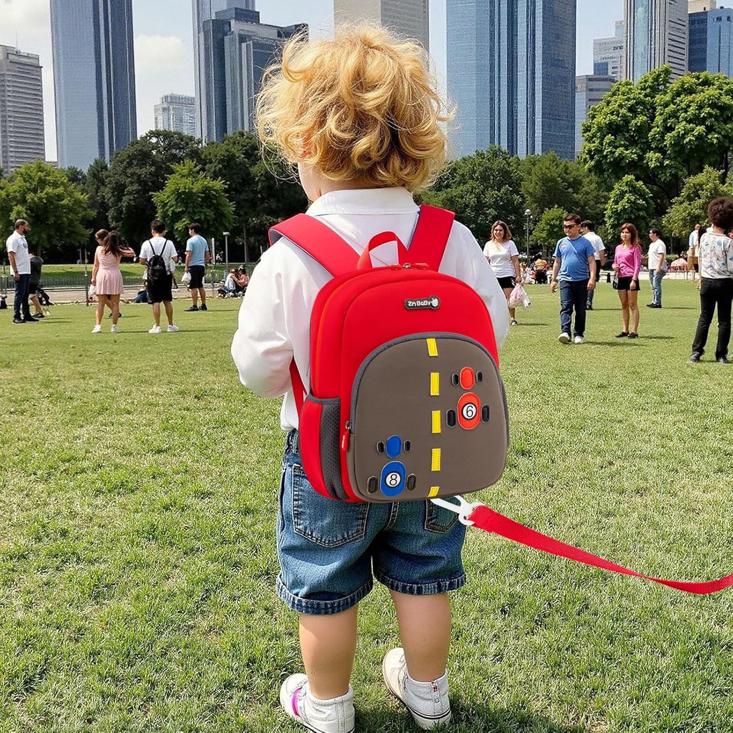 Padgene Toddler Backpacks Kids Preschool Backpack Waterproof Neoprene Animal Schoolbag Lunch