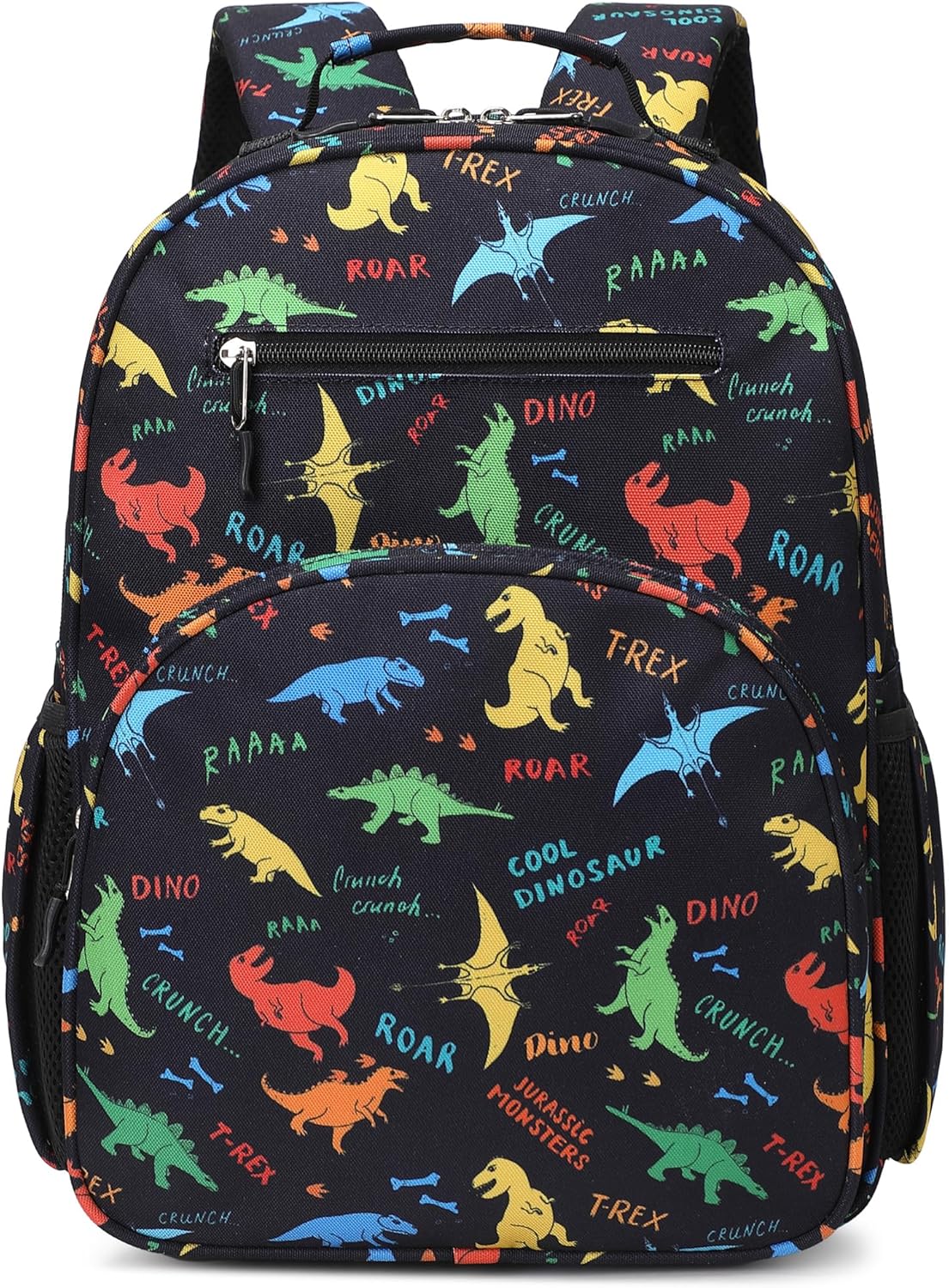 abshoo Cute Lightweight Kids Backpacks for Boys Kindergarten Elementary School Backpack for Boy ages 4-8 (Dinosaur Black)