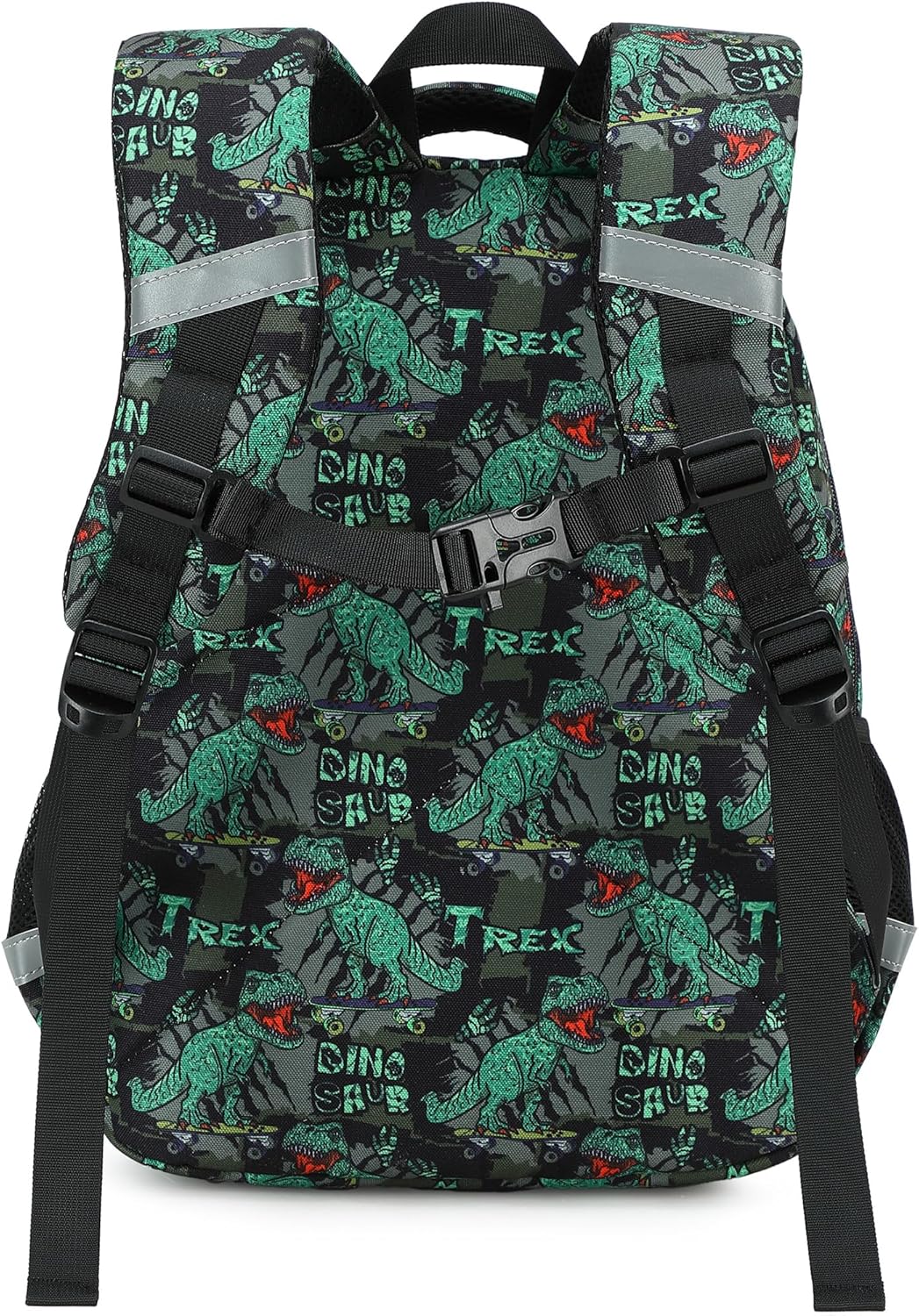 abshoo Cute Dinosaur School Backpack For Boys Elementary Kindergarten Kids School Bag (Dinosaur Black B)