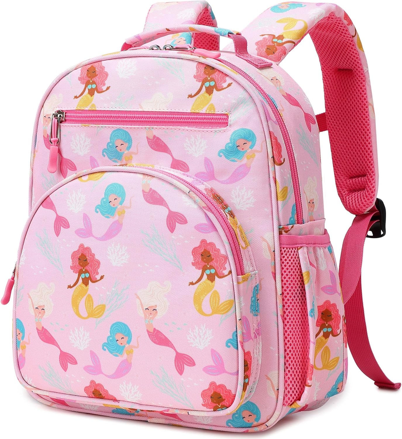 abshoo Cute Mini Toddler Backpacks for Girls Little Kids Bookbag Preschool backpack (Mermaid Pink)