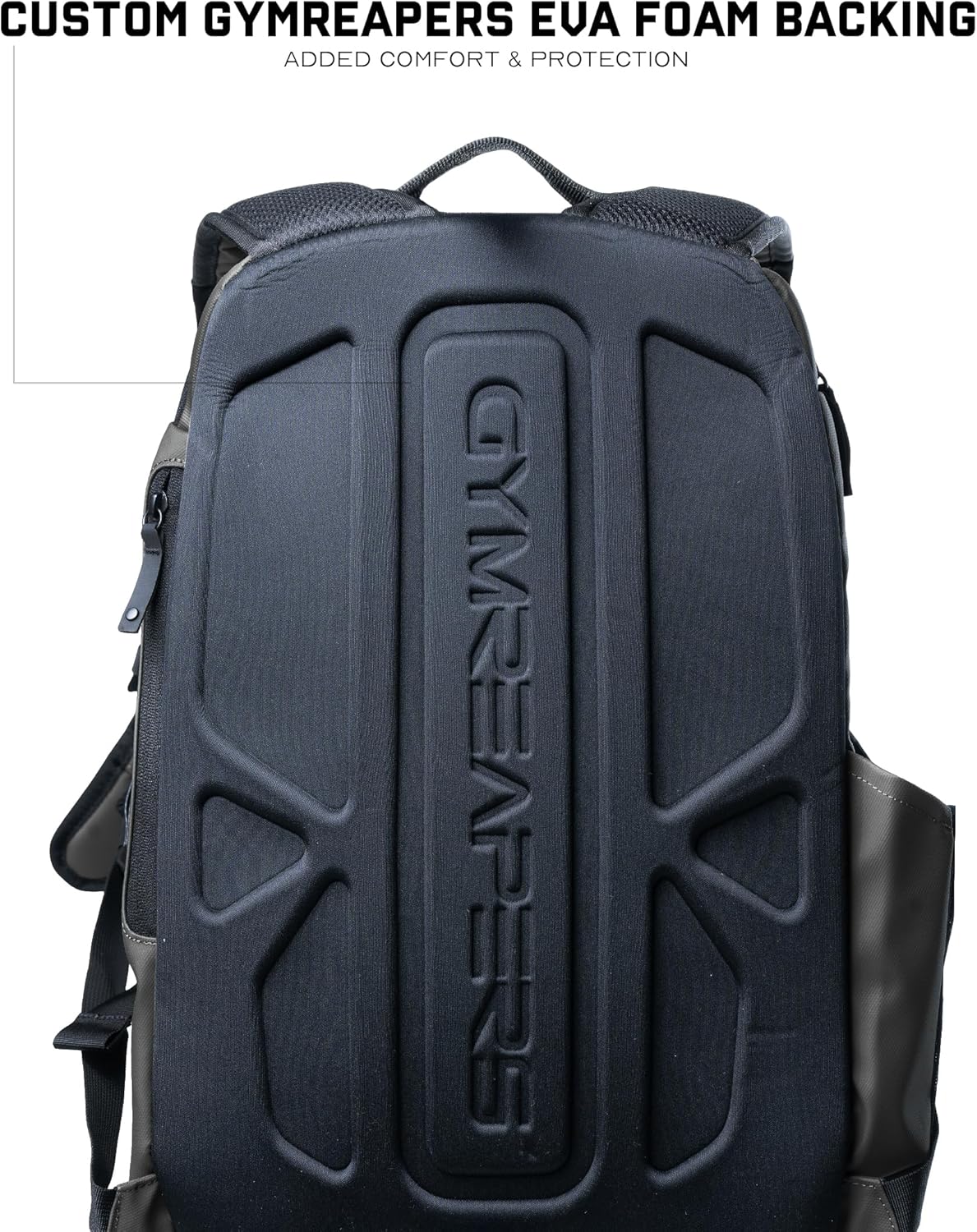 Gymreapers Gravestone 21L Backpack Travel Gym Bag Water-Resistant Lightweight Laptop Sleeve Carry On Luggage for Men & Women (Gunmetal)