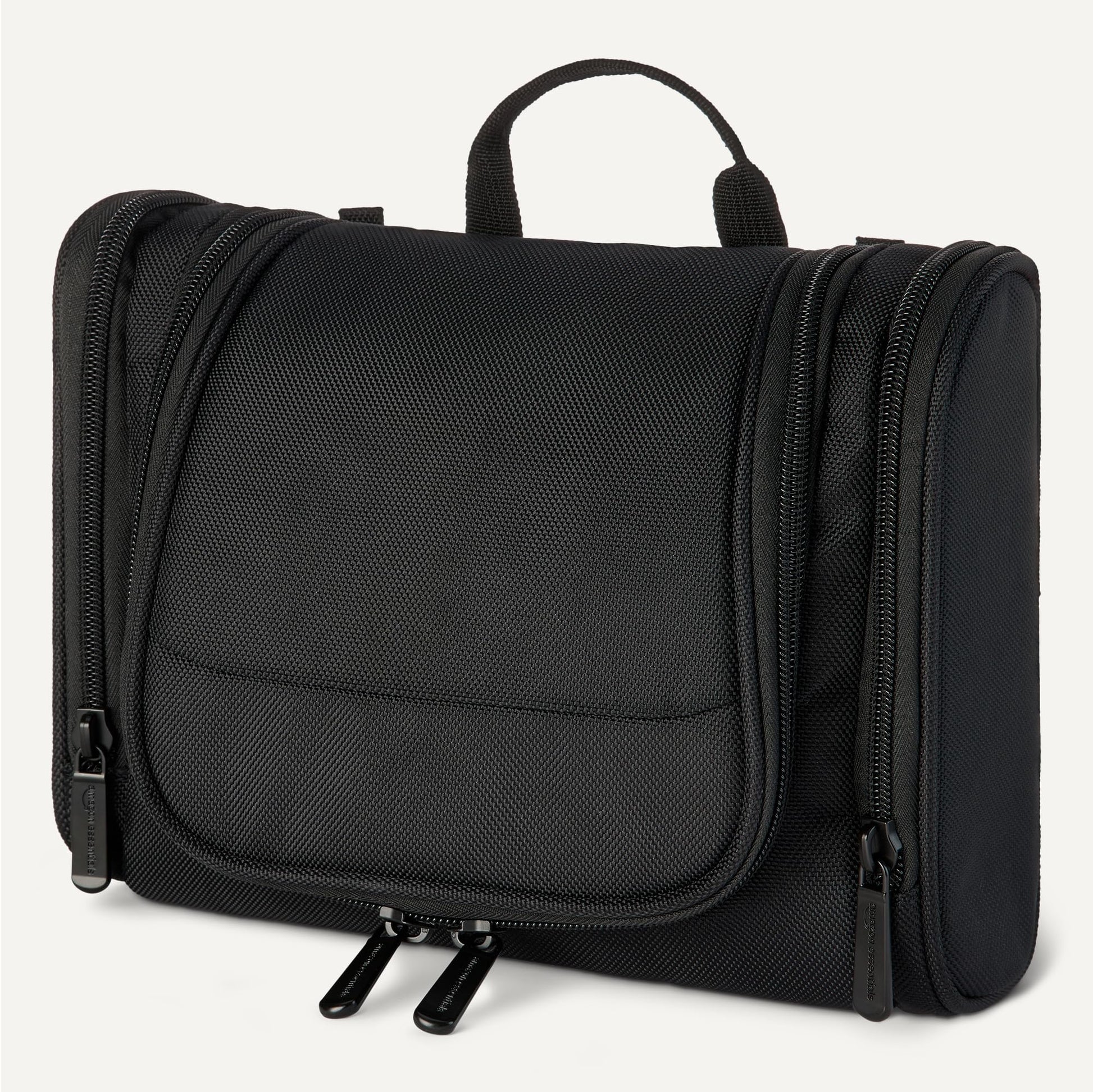 Amazon Essentials Spacious Toiletry Bag, Hanging Cosmetic Dopp Kit with Multiple Compartments