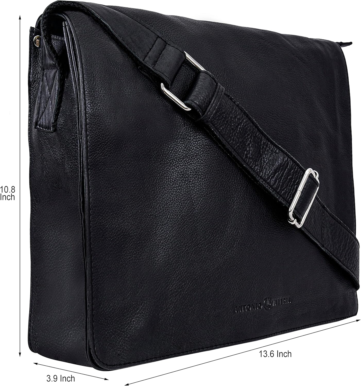 Antonio Valeria Albert Premium Leather Messenger Bag for Men