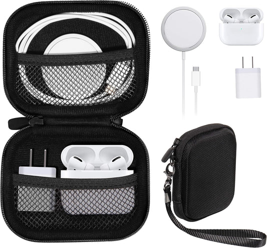 CaseSack All-in-One Case for iPhone MagSafe Charger & Battery Pack, Storage for Accessories/Power Adapter/Charge Cable/Docks, Compatible with AirPods 4/ Pro 3/2/ 1