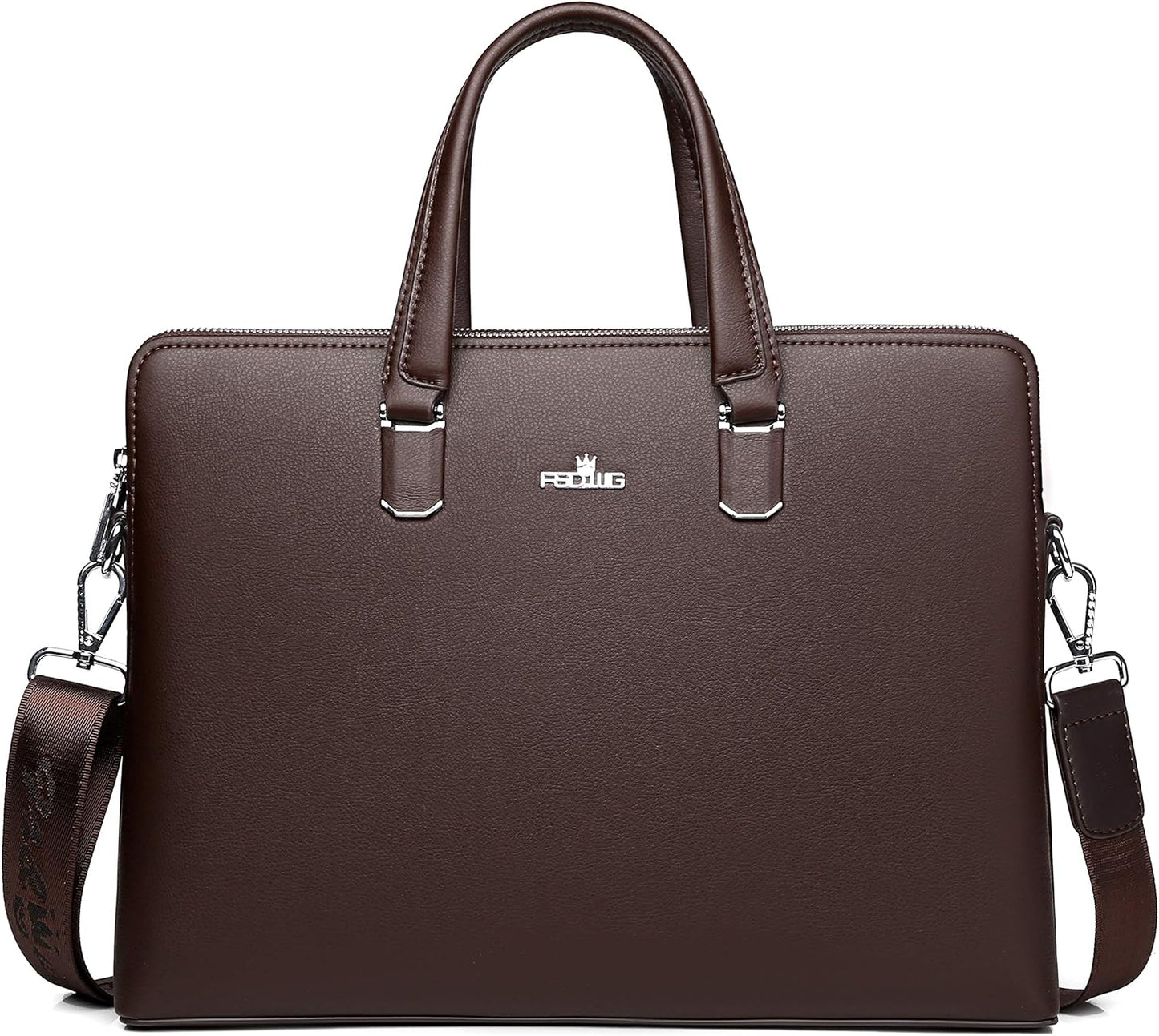 FSD.WG]Business Bag Leather Briefcase Shoulder Laptop Business Bag for Men