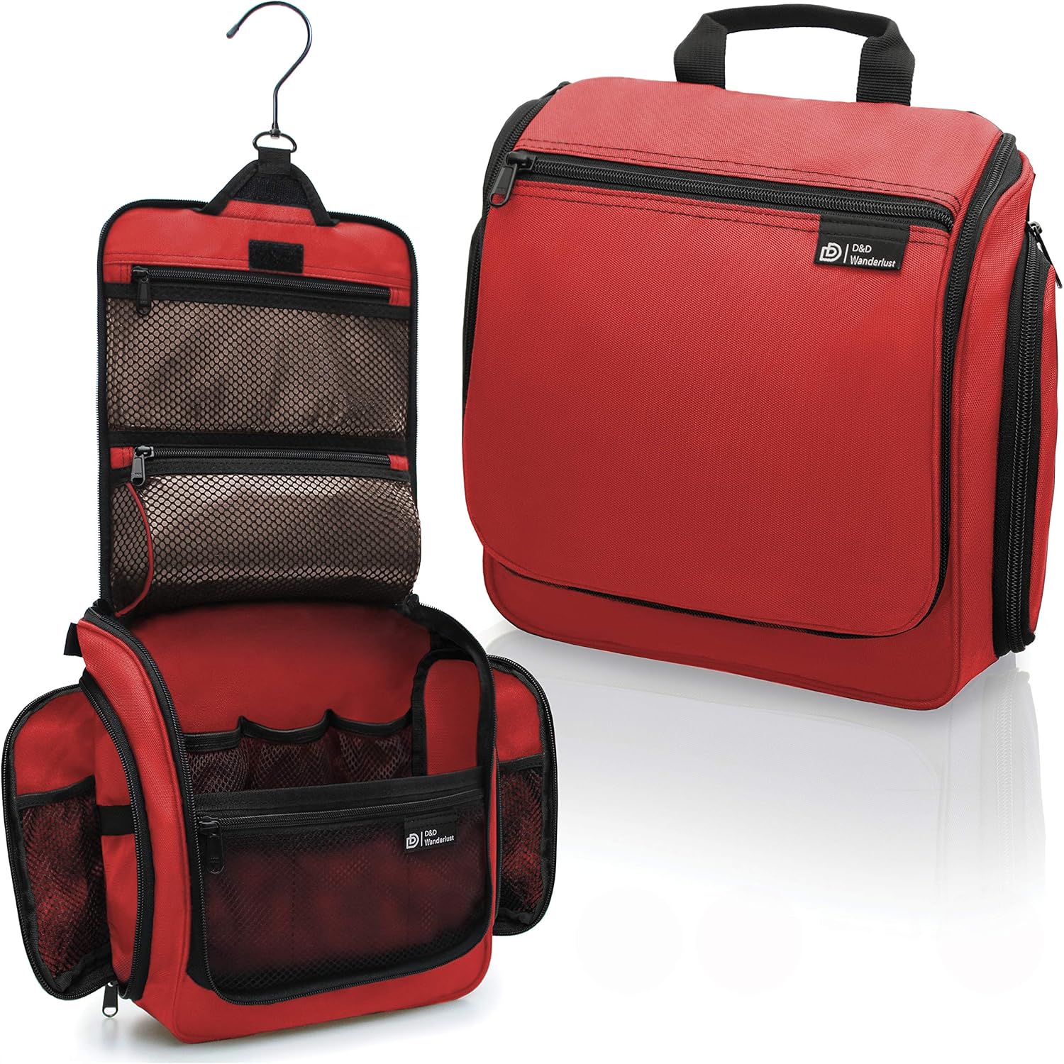 DD D&D Wanderlust D&D Hanging Travel Toiletry Bag for Men and Women – Cosmetics, Makeup and
