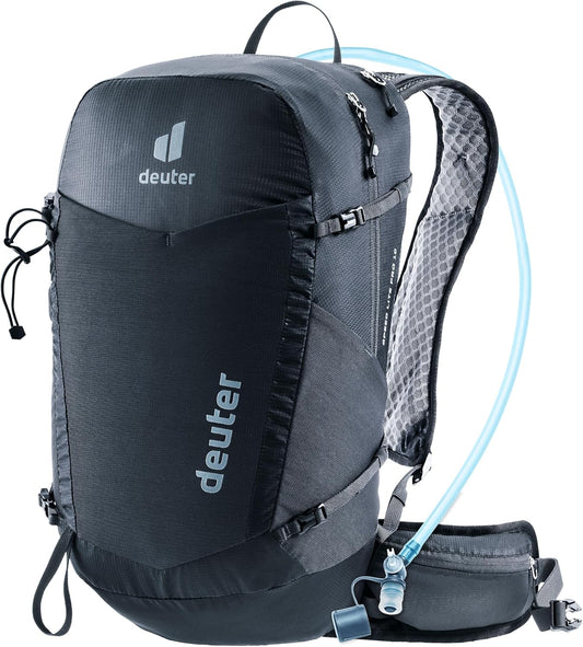 Deuter Unisex Speed Lite Pro 19L Hydro Mountain Hiking Backpack with 2L Hydration Bladder, 19 Liters - Black