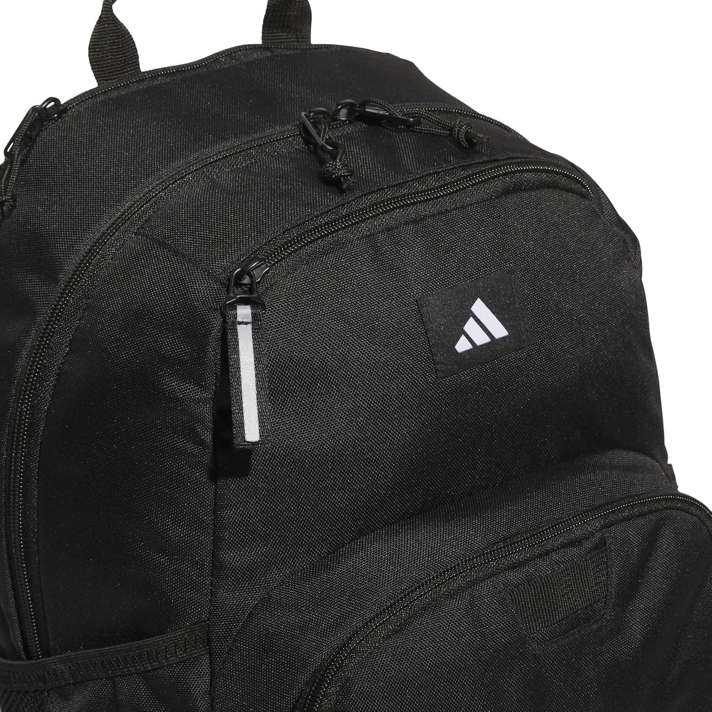 adidas Midway Small Backpack for Women and Men, Durable Laptop Bag, Black/White, One Size