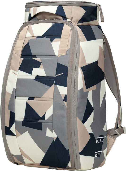Db Journey The Hugger Backpack - Durable Travel Backpack with Laptop Compartment & Pockets for Work, Luggage Backpack with Roller Bag Hook Up System, 25L - Sand Gray