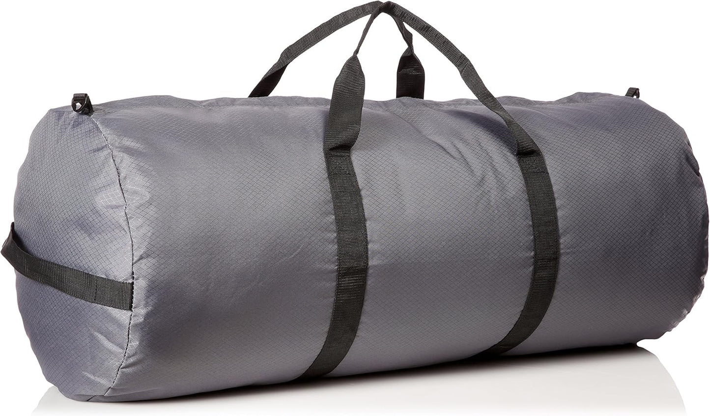 Diamond Ripstop Duffle Bags, Ultra Tough & Tear Resistant, Reinforced Stitching, Weatherproof, Packable Foldable Duffle Bag for Traveling