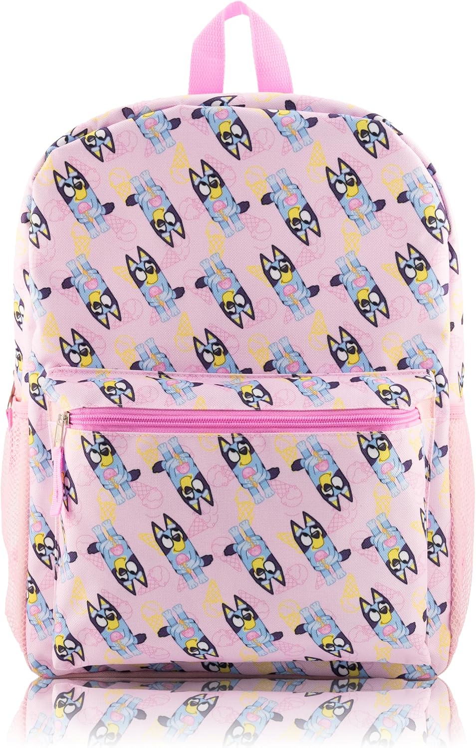 Bluey Backpack for Kids | Bluey Bookbag for Girls, Boys, Unisex School Bag | Toddler Travel Bag, Cute Lightweight Bag for School | Ages 3+