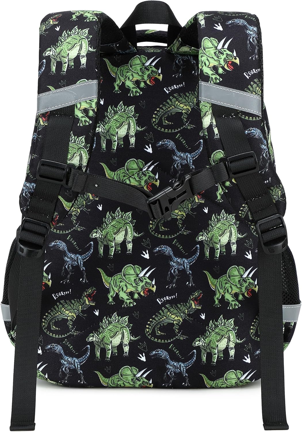 abshoo Cute Dinosaur School Backpack For Boys Elementary Kindergarten Kids School Bag (Dinosaur Black C)