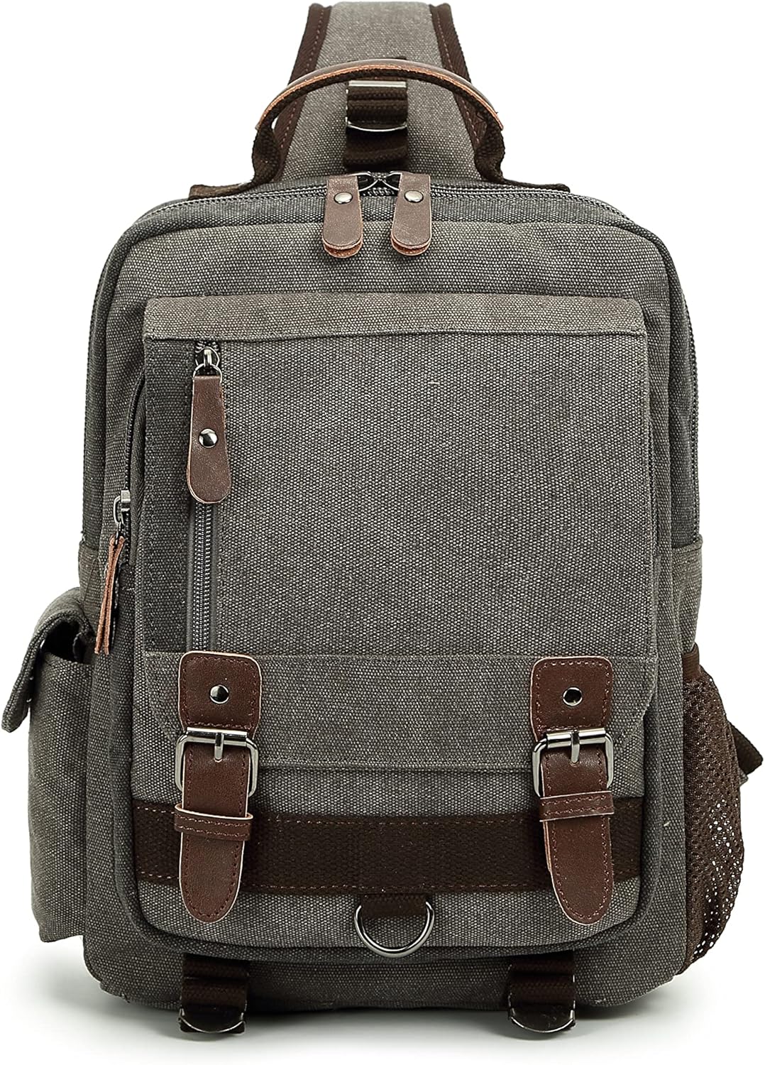 Sechunk Canvas Messenger Bag Sling Bag Crossbody Bag Shoulder Bag Retro Cross Body Handbags