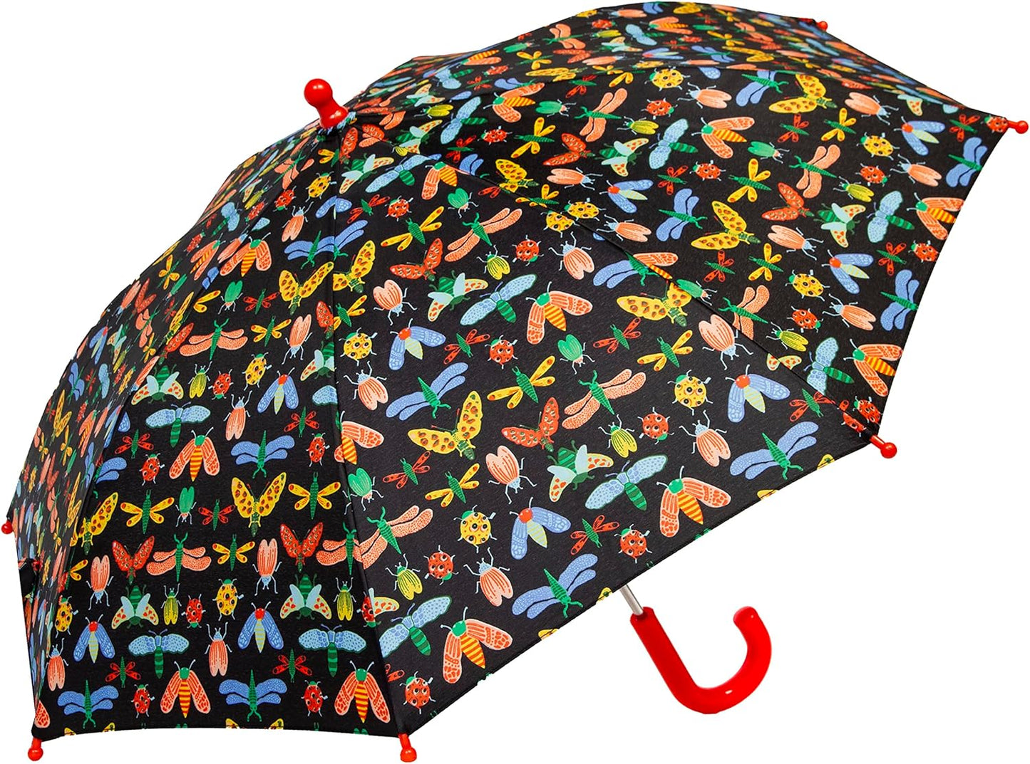 ShedRain Kids Umbrella-Pinch-Proof, Easy Grip Handle- Compact Children's School & Travel Umbrella with Large 33" Arc, Heavy Duty Steel Shaft, Fiberglass Ribs
