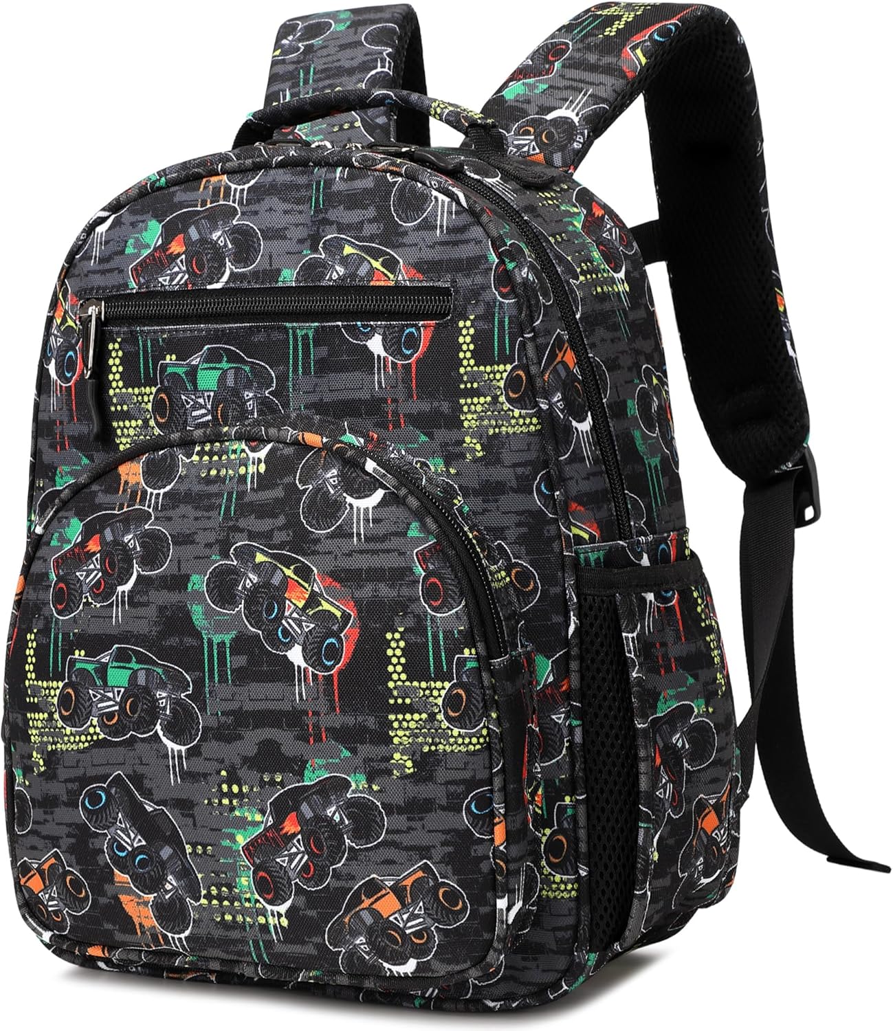 abshoo Cute Mini Toddler Backpacks for Boys Little Kids Bookbag Preschool backpack (Cars Black)