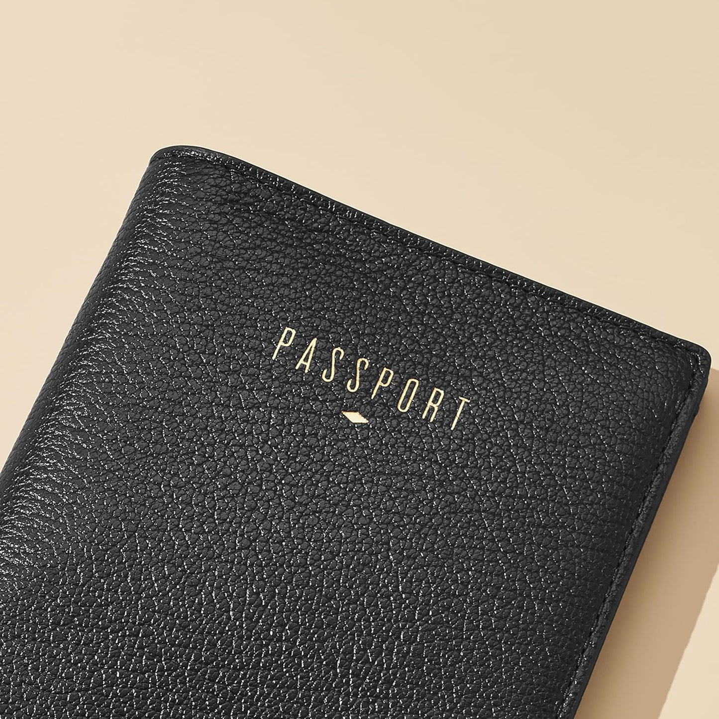 Fossil Women's Passport RFID Blocking Travel Passport Holder Case Wallet for Women