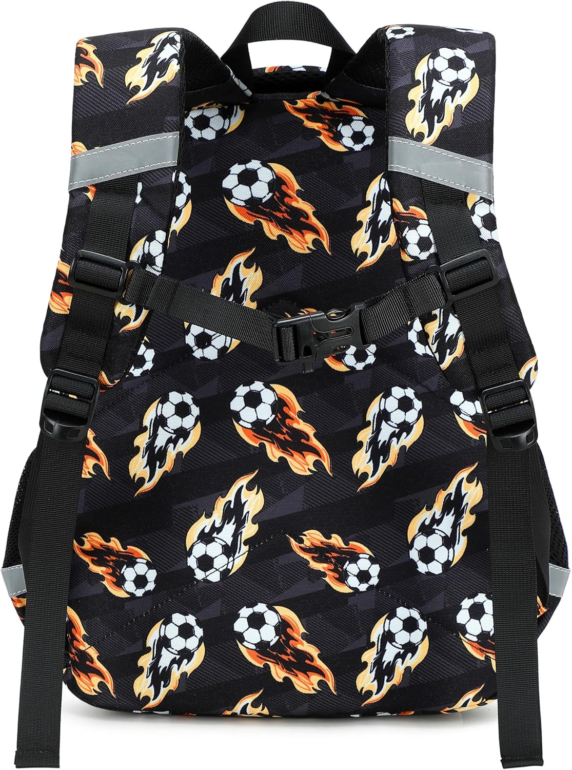 abshoo Cute Soccer School Backpack For Boys Elementary Kindergarten Kids School Bag (Soccer Black)