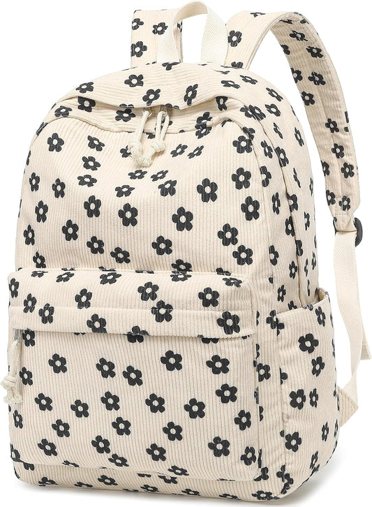 LEDAOU School Backpack Teen Girls Lightweight Bookbag Elementary Middle School Backpacks College Laptop Bag Travel Daypack