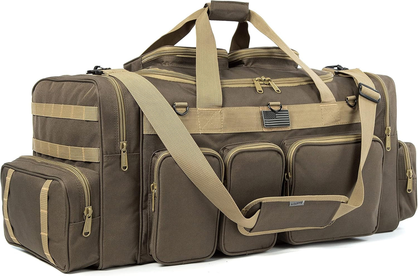K-Cliffs Tactical Range Duffel Heavy Duty Large Gear Duffle Durable Quality Travel Sports Gym