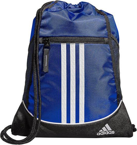 adidas Alliance Sackpack – Drawstring Backpack Small Bag for Men and Women