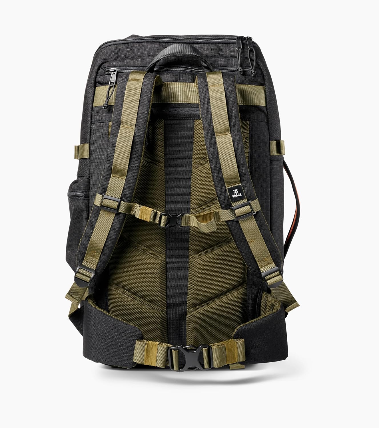 Roark 5 Day Mule 55L Backpack, Multi-Day Travel Pack with Laptop Storage, Black