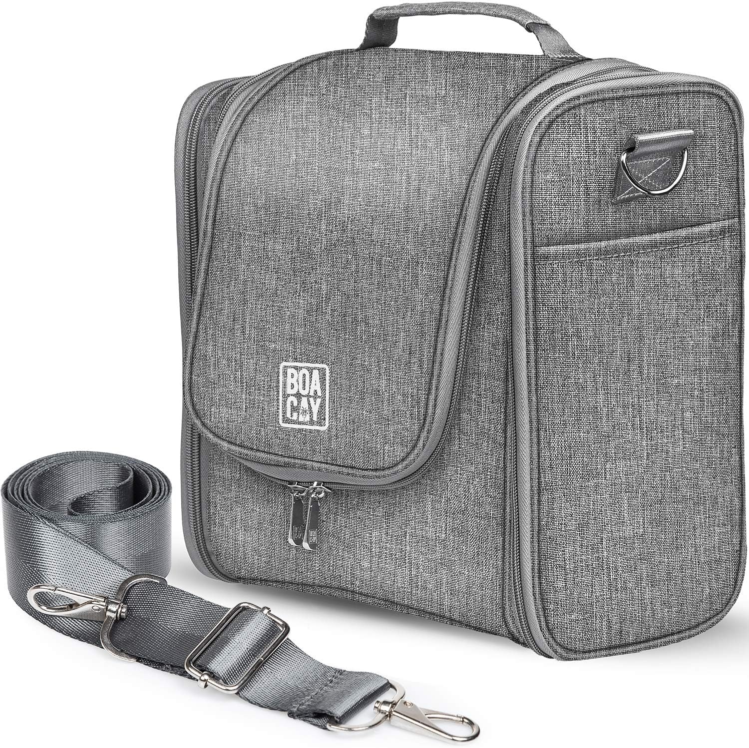 BOACAY Extra Large Hanging Travel Toiletry Bag for Women and Men, Makeup Bag, Bathroom & Shower