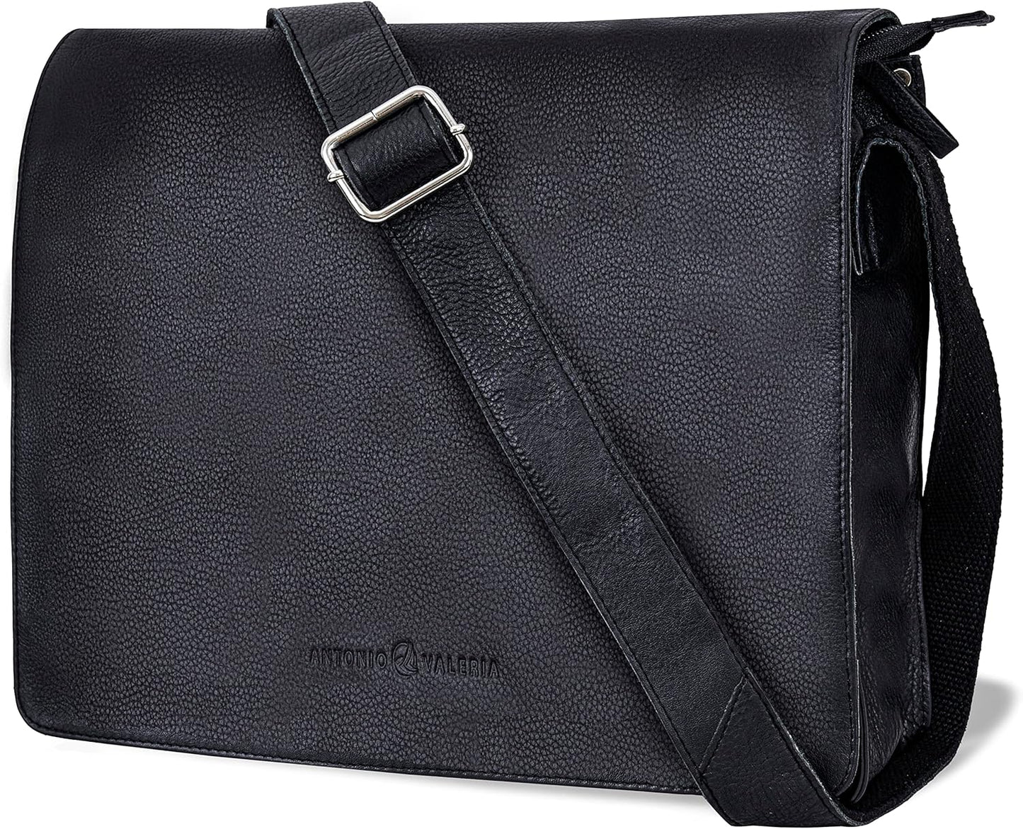 Antonio Valeria Albert Premium Leather Messenger Bag for Men