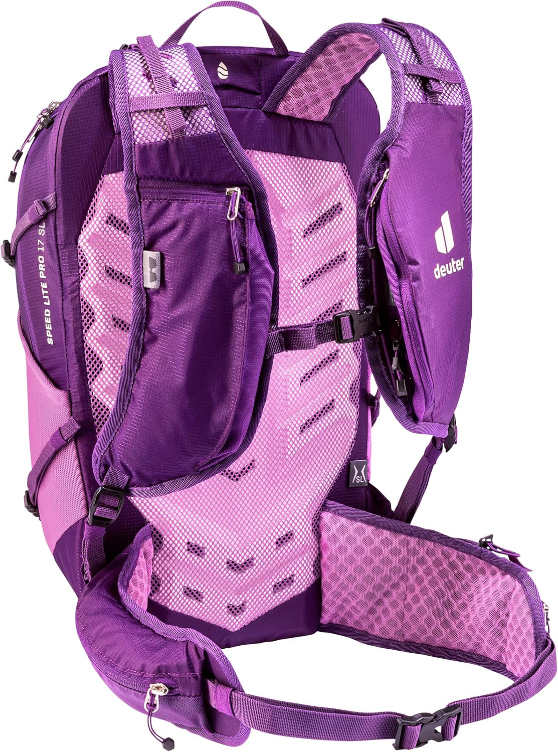 Deuter Women’s Speed Lite Pro 17L SL Mountain Hiking Backpack with 2L Hydration Bladder, 17 Liters - Lotus-Mystic