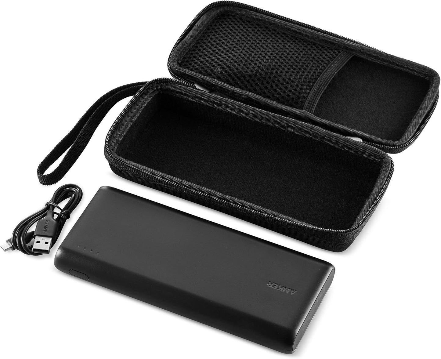 caseling Hard Shell Case - 7.1" x 3.2" 1.1" Fits Anker PowerCore 26800 Portable Charger - EVA Protection Holder for Storage, Travel