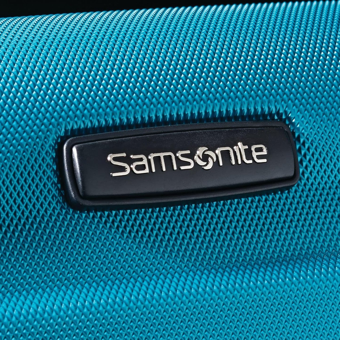 Samsonite Omni PC Hardside Expandable Luggage with Spinner Wheels, Carribbean Blue, 2-Piece Set (20/24)