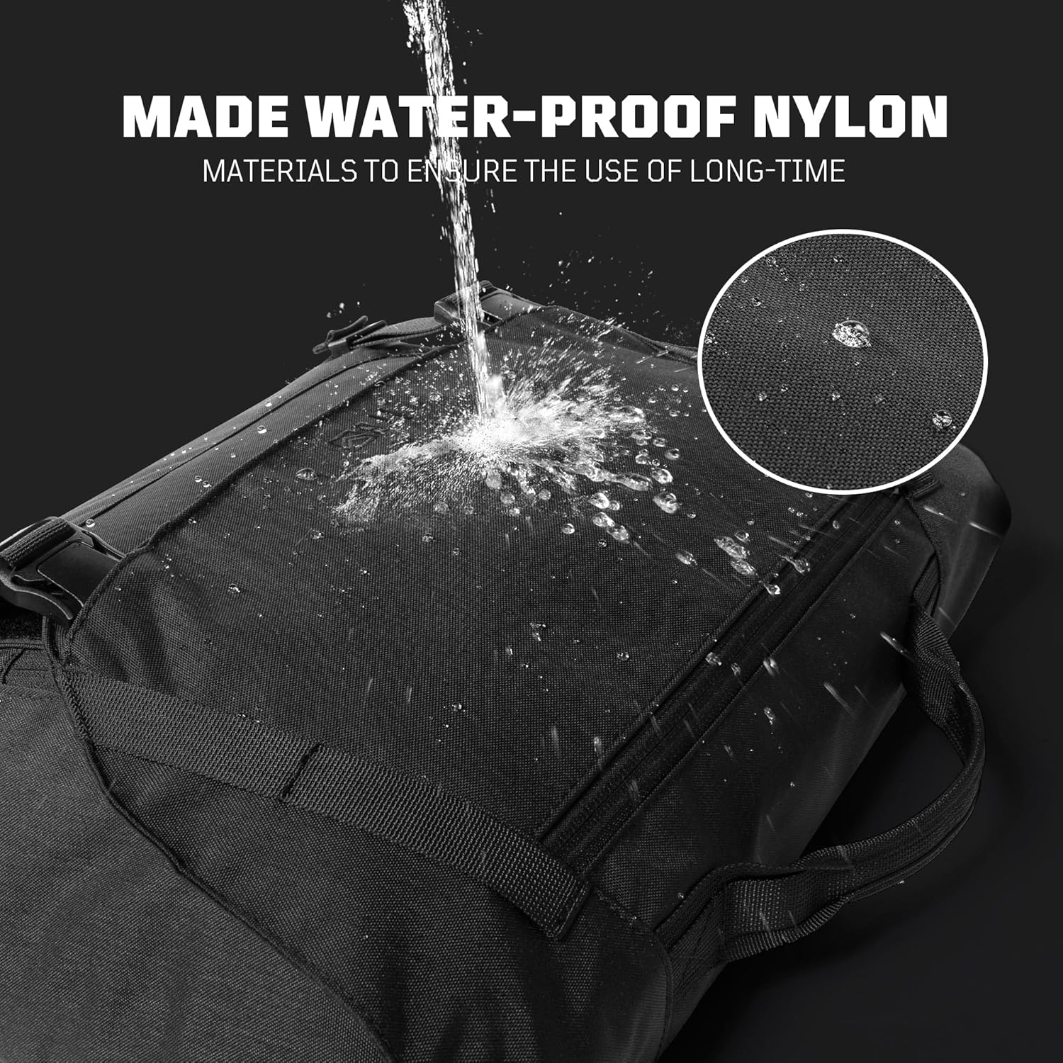 1TG Messenger Bag for Men,Laptop Bag 15.6 Inch Tactical Waterproof Nylon Crossbody Shoulder