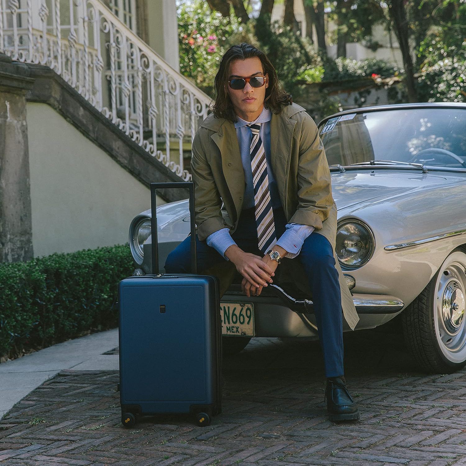 LEVEL8 Carry on Luggage Airline Approved, Carry-on Suitcases with Wheels, Lightweight Hardside