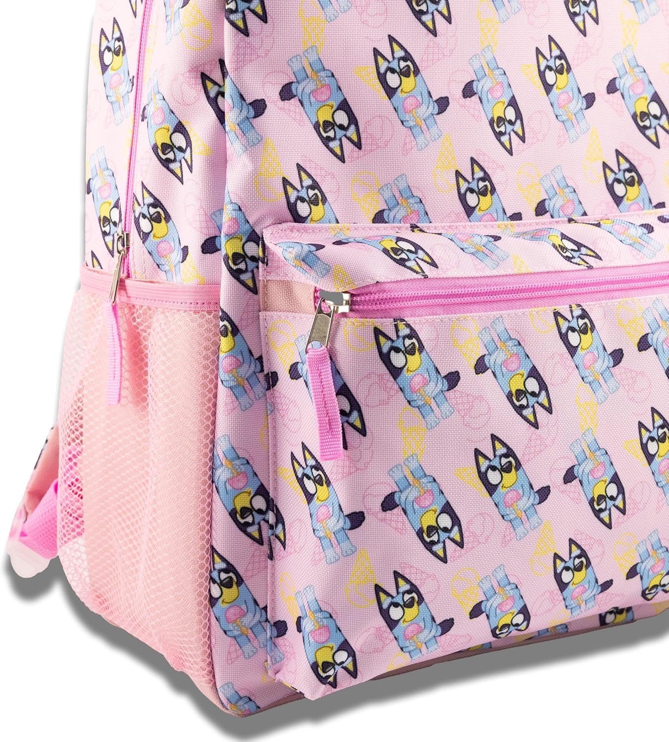 Bluey Backpack for Kids | Bluey Bookbag for Girls, Boys, Unisex School Bag | Toddler Travel Bag, Cute Lightweight Bag for School | Ages 3+