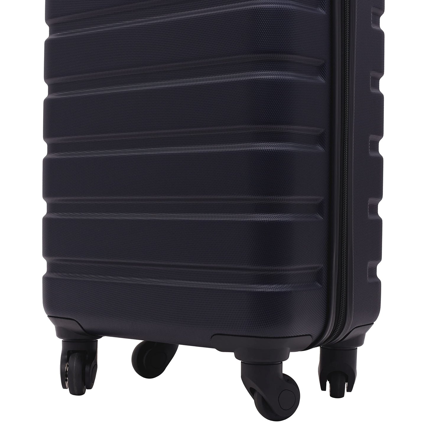Wrangler 21.5" Spinner Carry-On Luggage, Navy Blue
