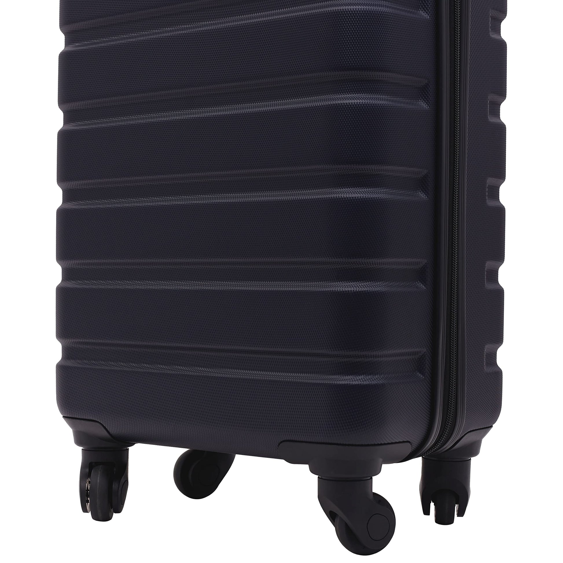 Wrangler 21.5" Spinner Carry-On Luggage, Navy Blue