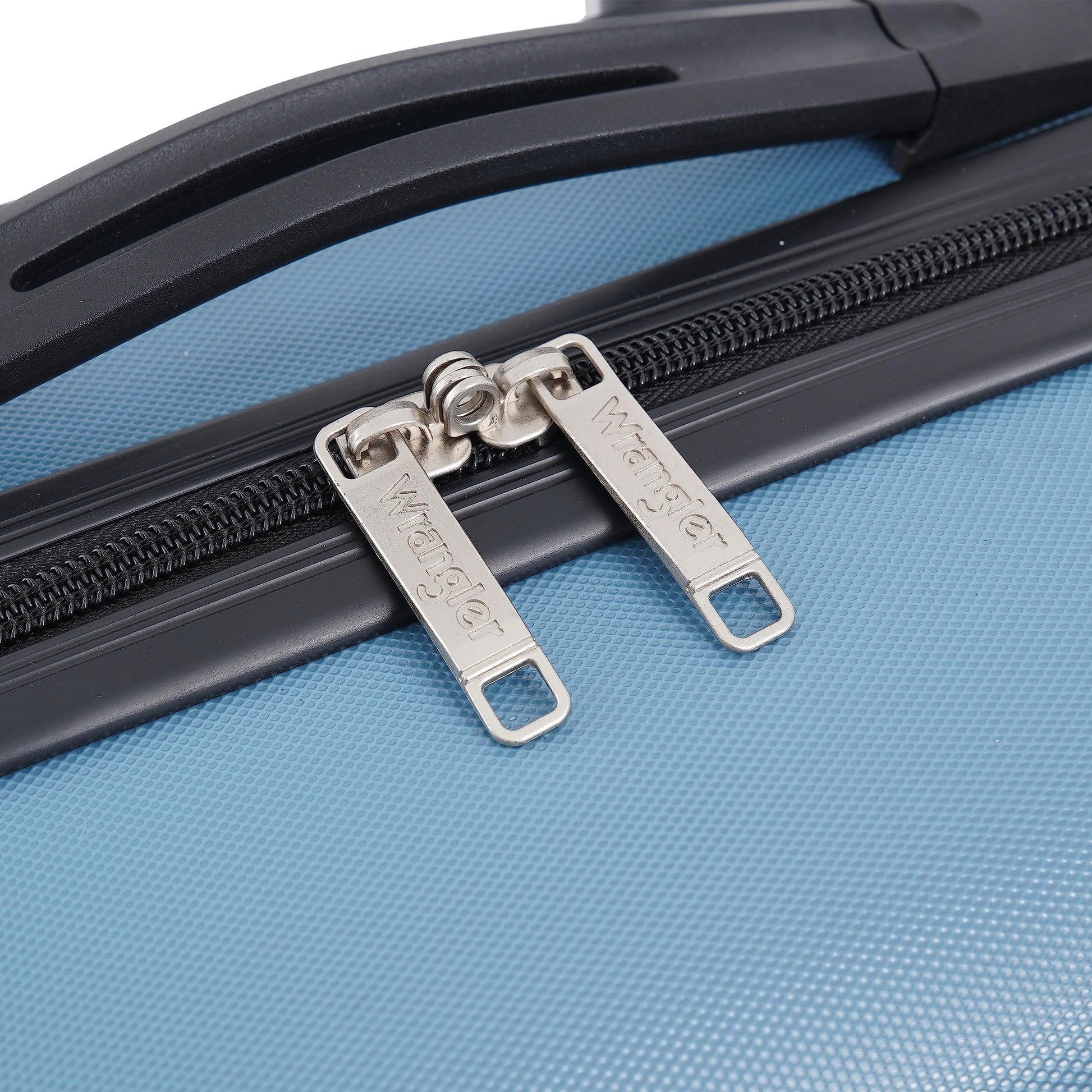 Wrangler Hardside Spinner Luggage, Blue Heaven, Carry-On 20-Inch