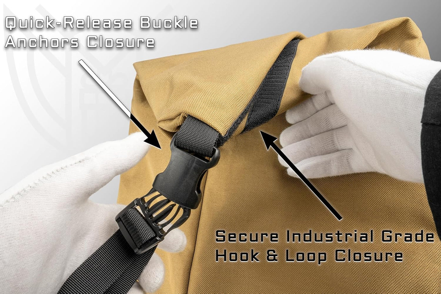Xtreme Sight Line ~ AQUA RT Large Water-Proof Faraday Backpack/Black Hat Combo ~ Tracking/Hacking Defense ~ OD Green