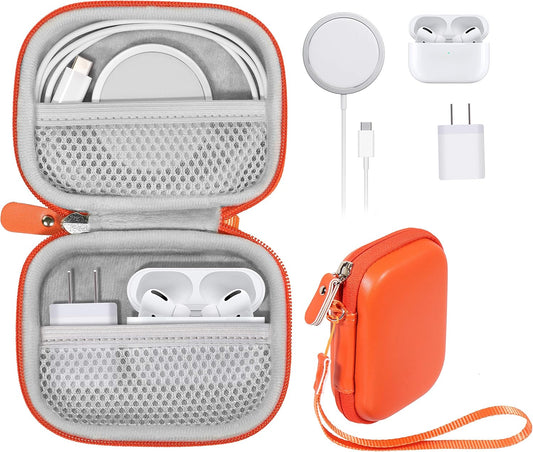 CaseSack All-in-One Case for iPhone MagSafe Charger & Battery Pack, Storage for Accessories/Power Adapter/Charge Cable/Docks, Compatible with AirPods 4/ Pro 3/2/ 1