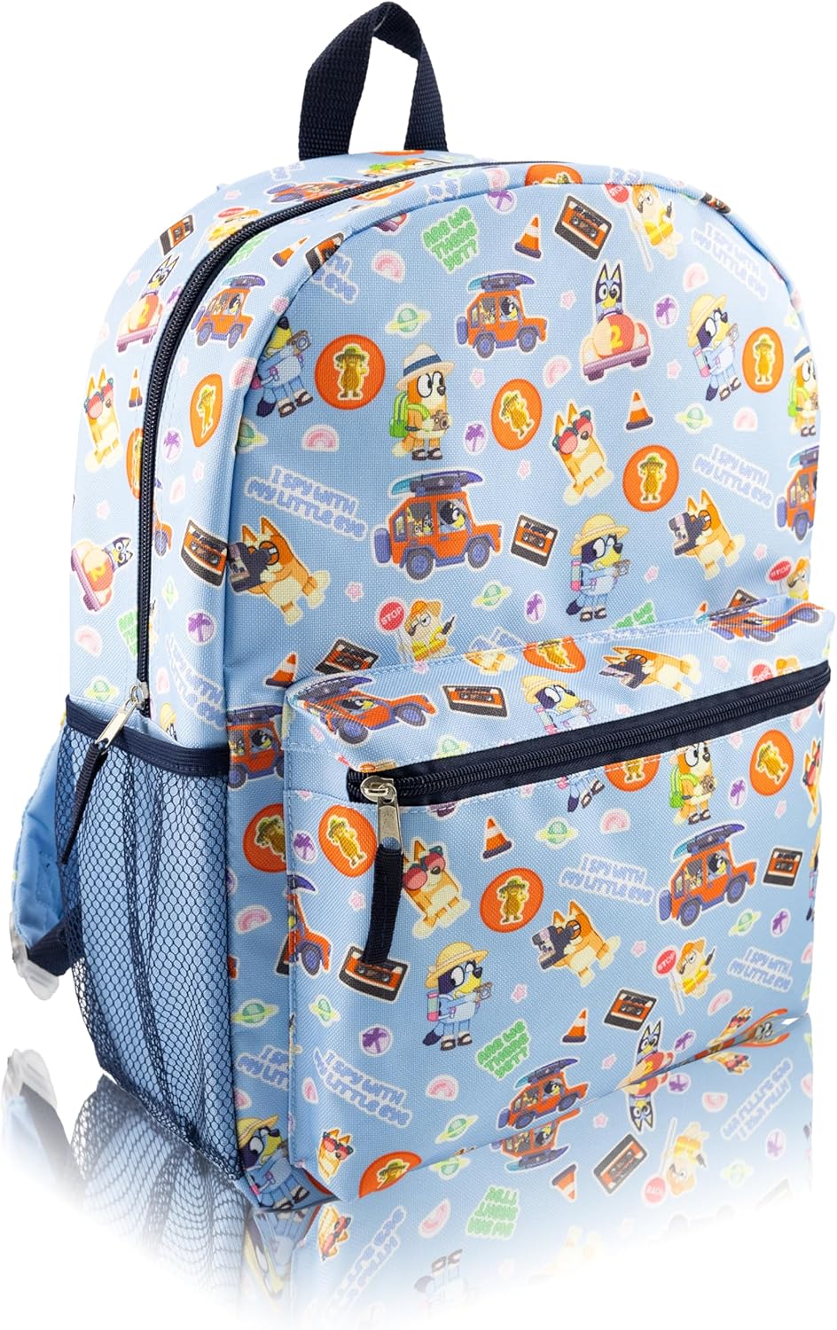 Bluey Backpack for Kids | Bluey Bookbag for Girls, Boys, Unisex School Bag | Toddler Travel Bag, Cute Lightweight Bag for School | Ages 3+