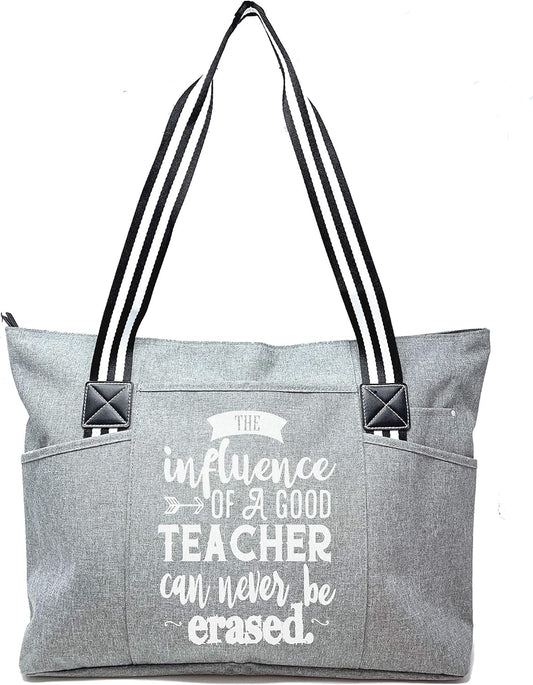 Brooke & Jess Designs Teacher Tote Bag for Work - Teacher Handbag Gifts for Women, Teacher Bag Best Teacher Appreciation Gift
