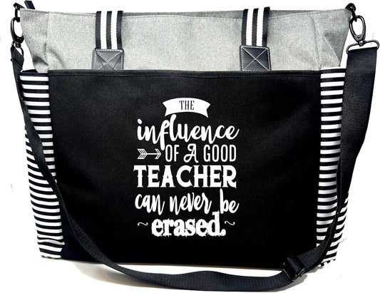Brooke & Jess Designs Teacher Tote Bag for Work - Teacher Handbag Gifts for Women, Teacher Bag Best Teacher Appreciation Gift