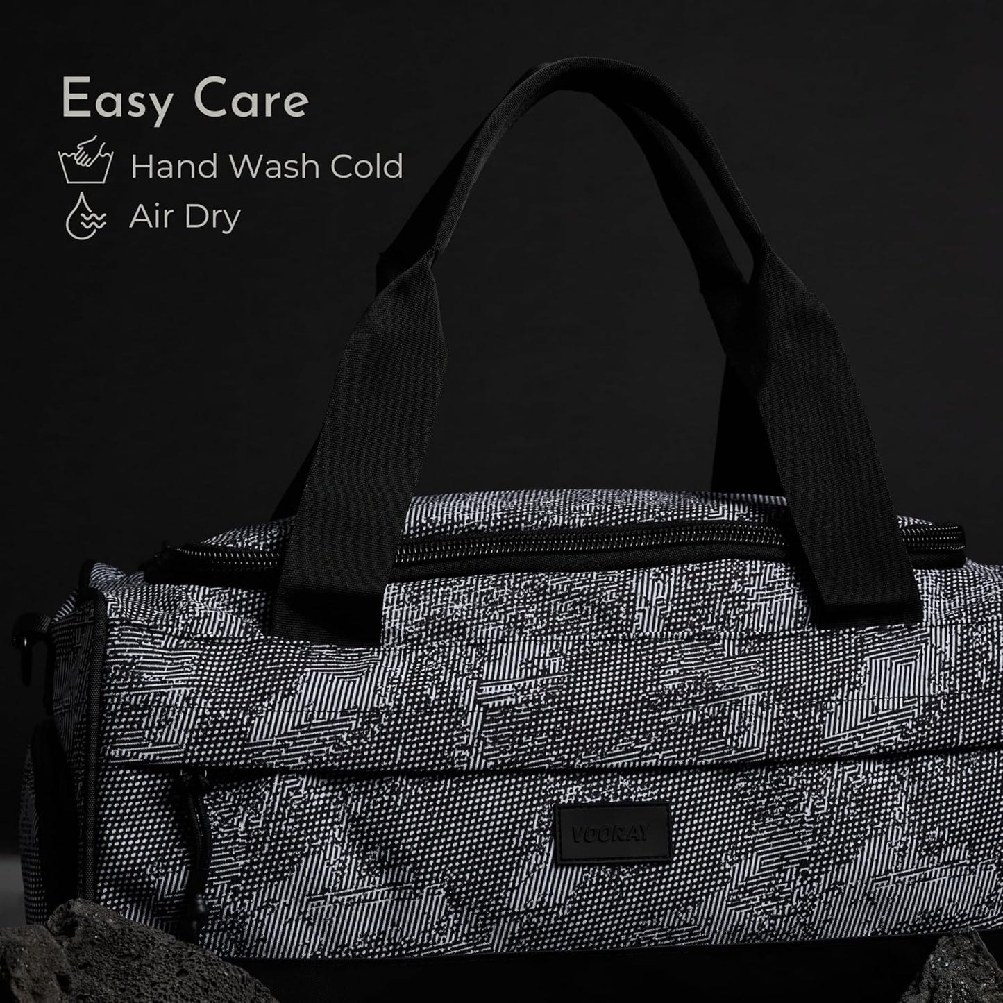 Vooray 22L Boost Duffle Bag – Small Gym Bag for Men and Women, Lightweight Travel Duffel with Shoe Compartment, Durable Sports Tote for Fitness, Training, Overnight Use, and Weekend Trips