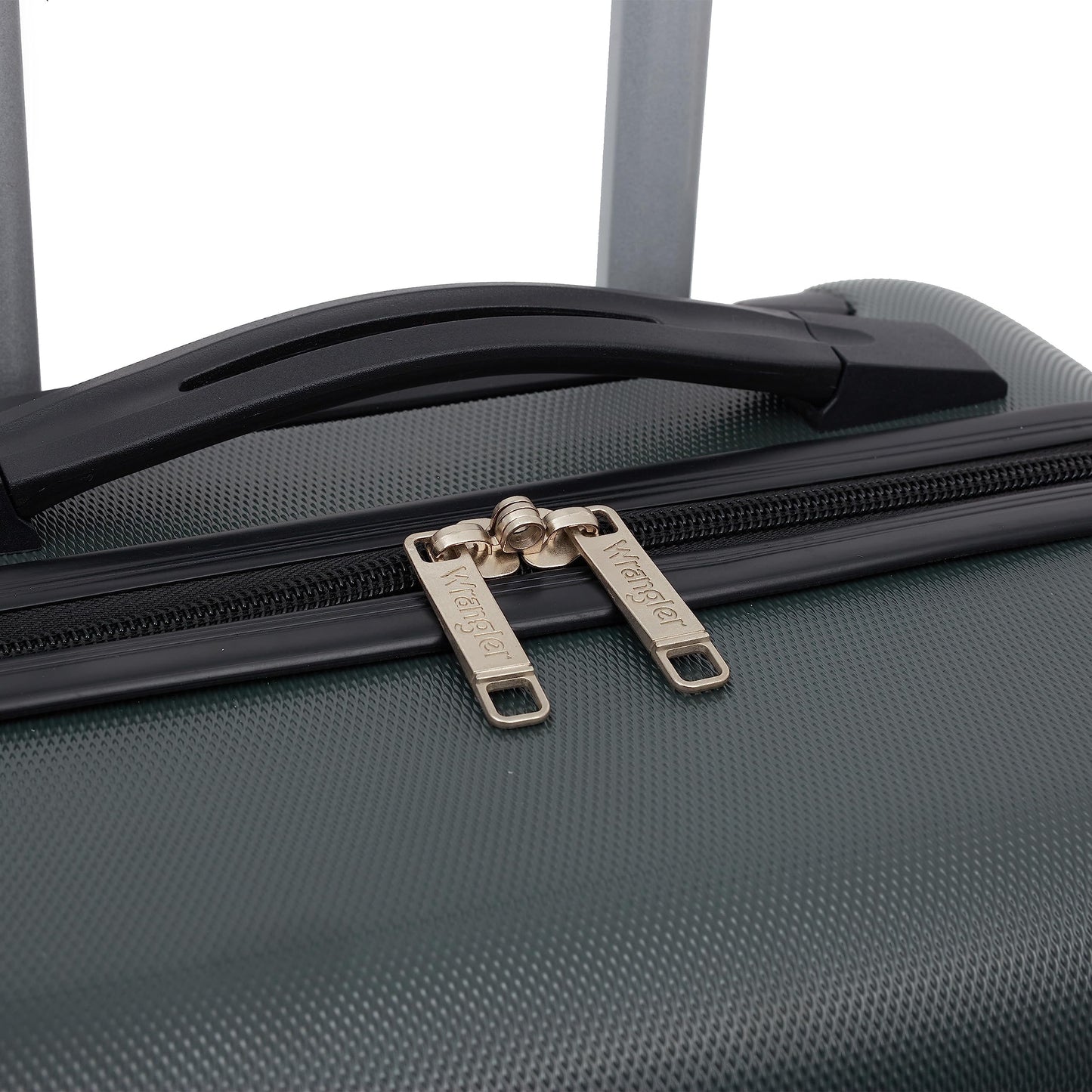 Wrangler 22" Hardside Spinner Carry-On Luggage, Olive