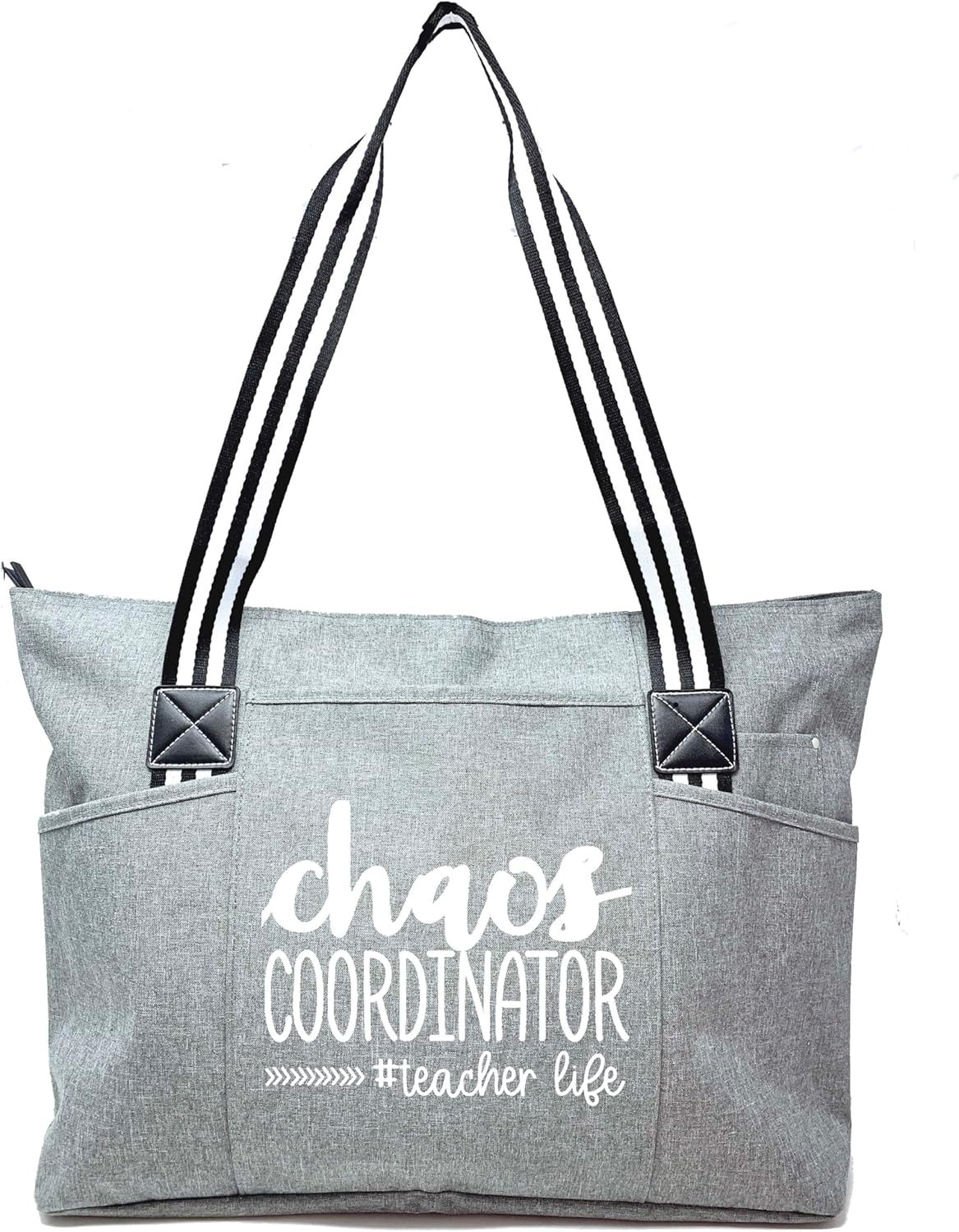 Brooke & Jess Designs Teacher Tote Bag for Work - Teacher Handbag Gifts for Women, Teacher Bag Best Teacher Appreciation Gift
