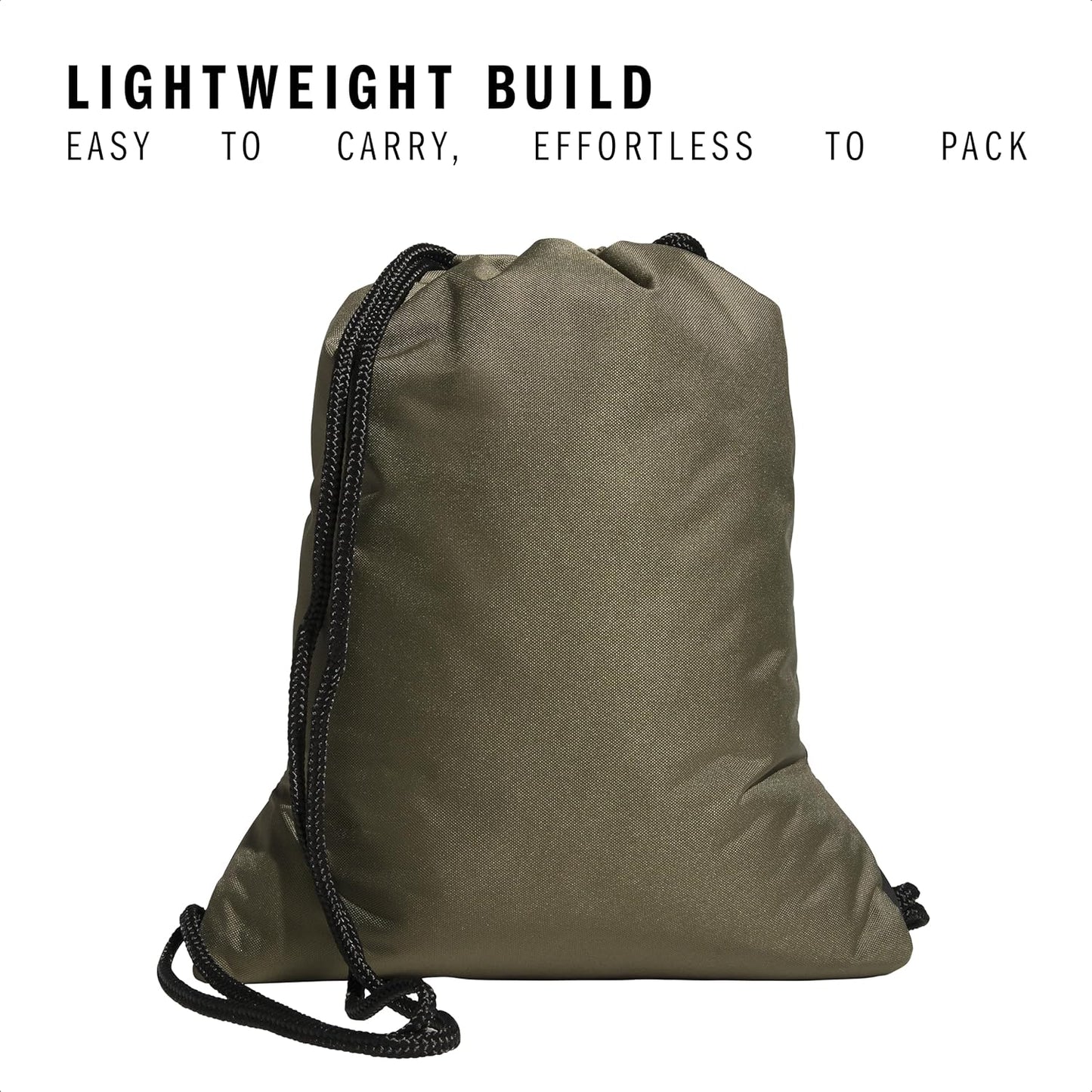 adidas Alliance Sackpack – Drawstring Backpack Small Bag for Men and Women